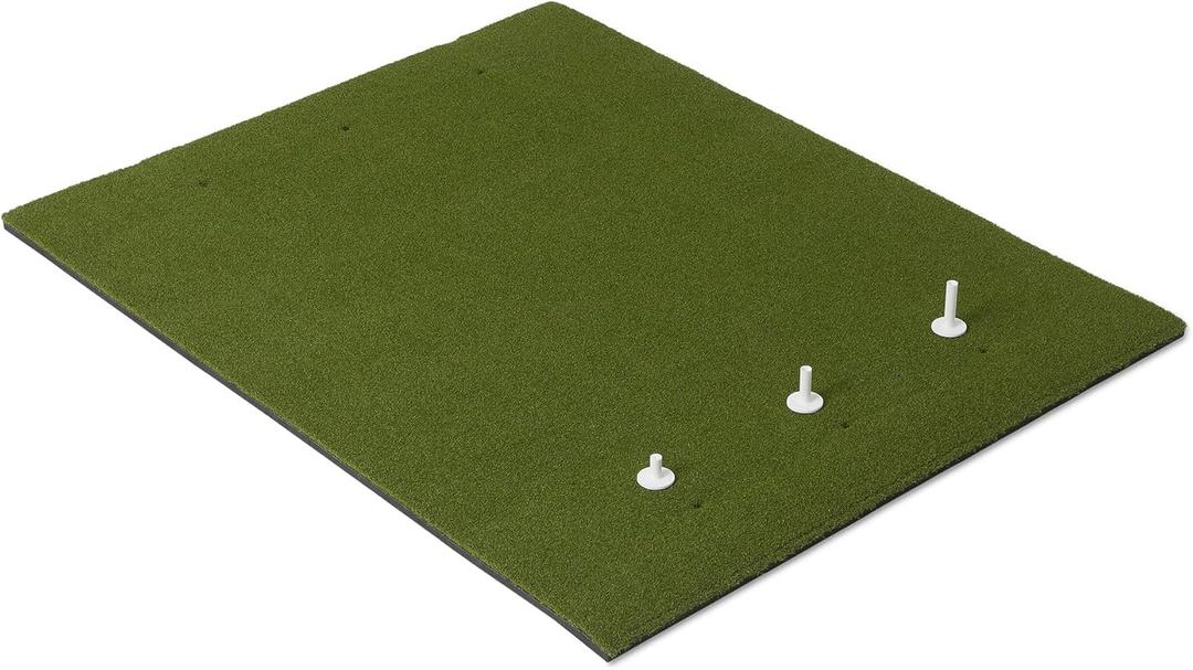 Amazon Basics Artificial Turf Golf Hitting Mat (4'11" x 3'11" (L x W))