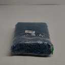HITIME 20x32 Bath Mat, Thick Soft Absorbent Chenille, Non-Slip Rubber Backing, Machine Washable, Navy
