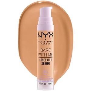 NYX PROFESSIONAL MAKEUP Bare With Me Concealer Serum, Up To 24Hr Hydration - Medium Golden