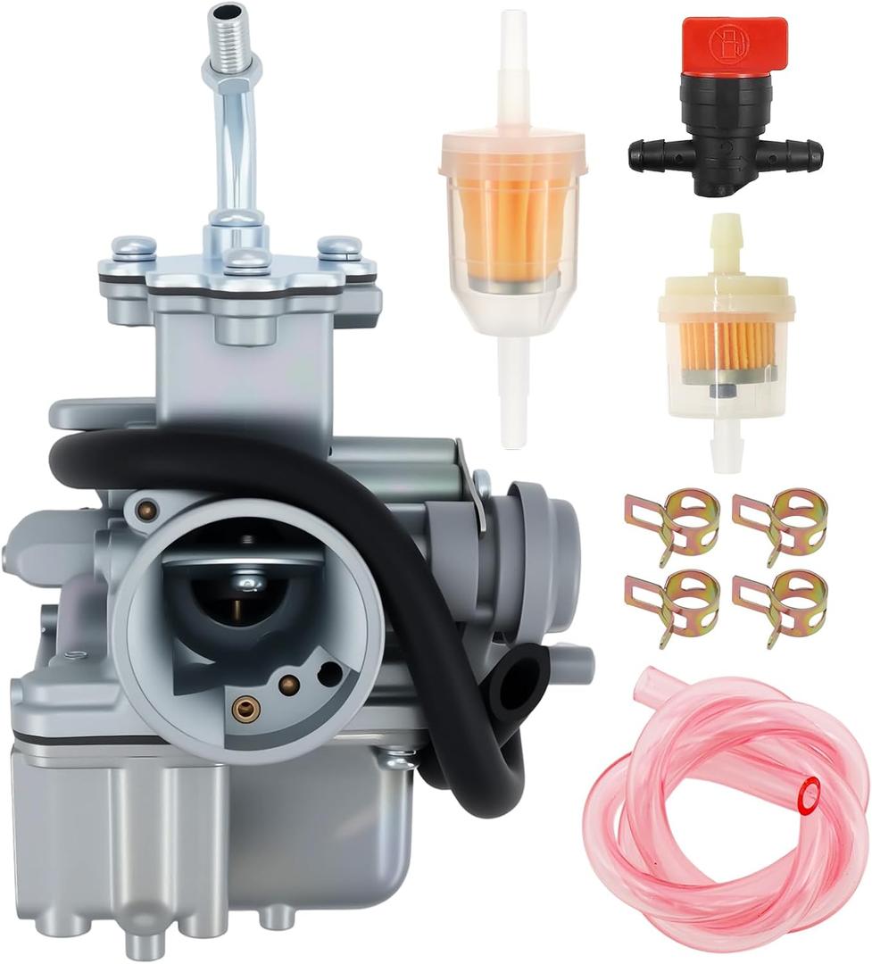 Autu Parts YFM80 Carburetor Compatible with Yamaha Moto 4 Raptor 80 Raptor 50 YFM50 Champ 100 YFM100 2002 2003 2004 2005 2006 2007 2008