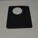 Espresso Machine Tamping Mat Accessories Compatible with Breville 870/880, Espresso Tamper Mat, Food Grade Silicone Non-Slip, Waterproof Heat Resistan (Black)