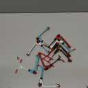 Civaner 10 Pcs Fingerboard Finger Scooter Mini Two Wheel Finger Scooter Fingerboard Scooters Party Favor with Removable Wheel