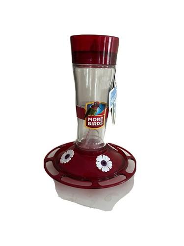 Hummingbird Feeder Glass Bottle Bird Feeders 5 Feeding Ports