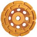 KSEIBI 644116 Diamond Concrete Grinding Wheel 4 1/2" x 5/8"-11 for Polishing and Cleaning Stone Concrete Surface, Cement, Marble, Rock, Granite, and Thinset Removing, Angle Grinder Wheels Cup