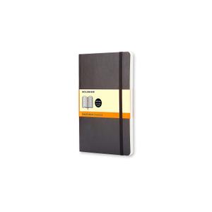 Moleskine Classic Notebook, Extra Large, Ruled, Black, Soft Cover (7.5 x 10)