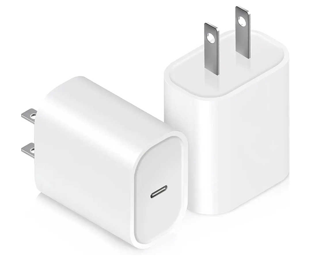 USB C Charger Block 20W, Ocupwei PD 3.0 Fast Charging Wall Charger USBC Power Adapter Type C Brick Cube for iPhone 17/Pro/Pro Max/17 Air/ 16/16 Pro/16 Pro Max/15/Plus/Pro/Pro Max [2 Pack]