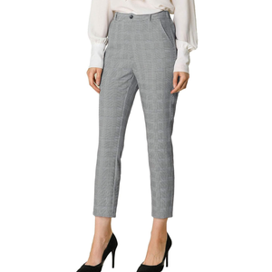 Allegra K Women's Work Dress Pants High Waisted Office Ankle Pants, M