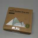 KeaBabies 3-Pack Organic Swaddles for Newborns Girls, Boys with Hats - Soft Cotton Baby Sleep Sacks 0-3 Months, Breathable Baby Hats and Swaddles 0-3 Months, Newborn Essentials Must Haves (Sage) (One Size)