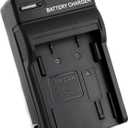 Norifon NB-2L Wall Charger for Canon EOS 350D 400D Optura 30 40 50 500 PowerShot G7 G9 S40 S45 S50 S60 S70 S80 ZR100 ZR200 ZR500 ZR800 ZR830 ZR900 ZR960 MV800 MV960 and More with Foldable Plug