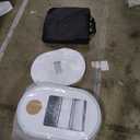 Photo Booth for iPad 10.2"-12.9" & Camera Dual-Use Photo Booth Machine with RGB Ring Light, APP Control for Weedding Party (White）