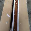 Dog Crate Topper Wood Countertop for 48 Inch Dog Cage, Dog Crate Table Topper Collapsible Dog Kennel Topper (Rustic Brown, 48 Inch)