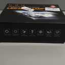 2.5 Inch Bi-LED Projector Lens with High Low Beam - 6000K White 92W/pair 20000LM Focus Beam DOT Approved Clear Cut off Line No Blind Oncoming Car Upgrade Bi-Xenon Projector Lens