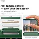 elago for iPhone 17 Pro Case, Premium Magnetic Silicone Case, Compatible with MagSafe, Liquid Silicone Material, Protective Cover, Shockproof, Slim Phone, 6.3 inch (Alpine Green)