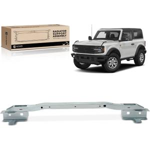YHTAUTO Lower Radiator Support Tie Bar Compatible with Ford Bronco 2021 2022 2023, Aluminum Alloy Radiator Support Crossmember Apron, Radiator Core Support Assembly