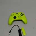 W&O Wireless Controller for With Xbox One, Xbox Series X/S, Xbox One X/S, PC, With RGB LED Light, Mappable Buttons, With 2.4GHZ Wireless Adapter Gamepad (Electric Volt)