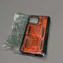 SOiOS for iPhone 13/14/15 Phone Case: for iPhone 16e Protective Cover with Built-in Kickstand | Heavy Duty Military Grade Hard Protection Shock Proof | Durable Dual-Layer Design Orange