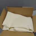 HolidayIdeas Fitted Table Covers - 96 x 30 Inch - 2 Pack Rectangle Tablecloths for 8 Foot Folding Tables, Butter Cream Polyester Fabric Tablecloth for Parties, Holiday Dinner, Wedding, Trade Show,