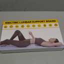 Back Stretcher for Lower Back Pain Relief  Ergonomic Lumbar Support Board with Adjustable Manual Airbag, Spinal Decompression Back Cracker Device for Posture Correction