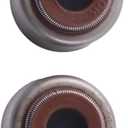 4PCS Valve Stem Seal 92049-7001 92049-0862 Oil Seals Compatible with Kawasaki FH FR FS FX Series Engines