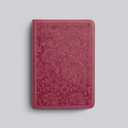 ESV Large Print Compact Bible (TruTone, Berry, Floral Design)