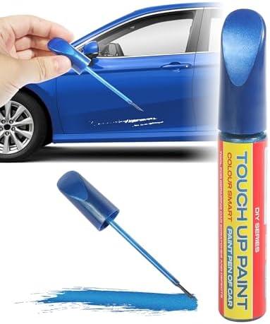 ESEWALAS Car Paint Pen,Car Paint Repair,Car Repair Scratch Remover,Touch Up Paint for Cars,Car Accessories Car Scratch Repair Paint Pen,Quick Easy Car Touch Up Paint Pen for Car Deep Scratches (Blue)Pack of 6