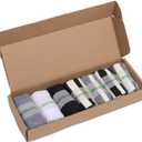 7 Pairs Thin Ankle Socks for Men Women Low Cut Short Sock Pack