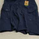 Quiksilver Men's Standard Manic 22 Inch Length Cargo Pocket Boardshort Swim Trunk (31, Navy Blazer)
