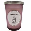 HD Designs Halloween Frosted Jar Candle Pink Simmered Cider
