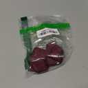 Wee Ones Girls' Classic Grosgrain Hair Bow with Scalloped Edges and Plain Wrap Center on a WeeStay Hair Clip, Medium, Burgundy