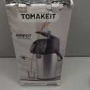 Airpot Coffee Dispenser Thermal with Pump,3L/102 Oz Insulated Stainless Steel Large Airpot Coffee Carafe Lever Action for Hot/Cold Water,Thermal Carafe for Hot Cocoa for Parties