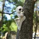Crazy Bonez Skeleton Tree Peeker Outdoor Decoration
