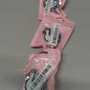 3 x Silly Goose Blue Badge Reel with Swivel Alligator Clip ID Badge Holder Funny Glitter Badge Reel Retractable Clip for RN LPN CNA Nurse Doctor Assistant Medical Staff