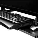Fellowes Office Suites Underdesk Keyboard Drawer, Black/Silver (9140305), 2.3"x22"x11.6"