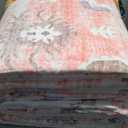 Istana 2x3 Area Rug - Pink Boho Rugs for Living Room 2x3 - Foldable Small Rugs for Bedroom - Stain Resistant Washable Rug Non Slip - Eco-Friendly Area Rugs Indoor