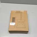 Fireplace Ash Shovel and Brush Set, Coal Shovel and Hearth Brush Set, Fireplace Tools Set Indoor Outdoor Rust Resistant Made of Natural Wood & Coco Bristles for Easy Cleaning