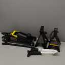 Torin AT82001B Hydraulic Trolley Service/Floor Jack Combo with 2 Jack Stands, 2 Ton (4,000 lb) Capacity, Black