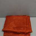 Romanstile Valentine Jacquard Rectangle Tablecloth - Winter Waterproof Damask Floral Decorative Table Cloths Heavy Weight Fabric Table Covers for Dinner/Parties/Holiday - 60 x 102 Inch, Red