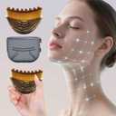 Lymphatic Contour Face Brush Lymphatic Drainage Massager for Face, Chin & Jawline Sculpting, Anti-Puffiness Dry Brushing Tool with Ergonomic Design & Soft Bristles for All Skin Types