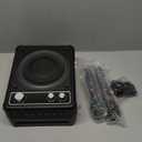 Karaoke Machine, Portable Bluetooth Karaoke Speaker with 2 Wireless Microphones, PA System for Adults Kids with LED Lights & Echo Adjustment, Supports TWS/TF/USB/AUX for Home Party (T03-2 MICS)