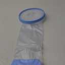 DMI Waterproof Cast Cover, Wound Barrier & Bandage Protector, Reusable with a Watertight Seal for Showers, Baths and Pools, Fits Pediatric or Child Leg up to 23 inches in Length, Large Leg