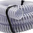 Sealproof 1.5" Pool Filter Pump Connection Hose for Above Ground Pools, 12 FT x 1-1/2 Inch Premium Quality Kinkproof PVC, Made in USA | Cut to Desired Length