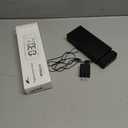 Netzu Projection Clock for Bedroom Ceiling, Alarm Clocks with 180 Rotatable Projector, Date Temperature and Weekday, Manual DST, 5 Brightness, 10 Ringtones, 4 Volumes and Snooze (Black)