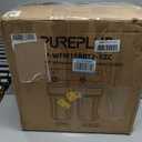 PUREPLUS 2-Stage Whole House Water Filtration System, 10" Universal Clear Housing, Reduces Sediment, Iron/Manganese, Chlorine, Taste & Odor, Ideal for Well Water, Pressure Gauges, 1" Inlet/Outlet