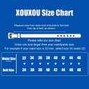 XOUXOU Men's Casual Leather Jeans Belts Classic Work Business Dress Belt with Prong Buckle for Men (Black)