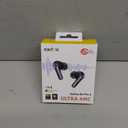 EarFun Air Pro 4 Adaptive Hybrid Noise Canceling Wireless Earbuds, Qualcomm Snapdragon Sound, aptX Lossless, 6 Mics AI CVC 8.0 Call, LDAC Hi-Res Audio, 52H Playtime, Bluetooth 5.4, in-Ear Detection (Black)