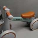 SEREED Baby Balance Bike for 1 Year Old Boys Girls 12-24 Month Toddler Balance Bike, 4 Wheels Toddler First Bike, First Birthday Gifts (Green)