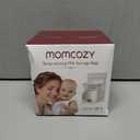 Momcozy Easy Pour Breastmilk Storage Bag, 8Oz, Temp-Sensing Color Change, 120 Count Milk Bag with Self Standing for Breastfeeding, No Leak Presterilized for Freezer, Recyclable & BPA Free