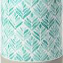 TTJ Eucalyptus Leaf Ceramic Wax Melt Warmer with Timer, Electric No-Flame Wax Melter for Scented Wax Cubes, Decorative Fragrance Wax Burner for Bedroom Home Decor,Grass