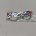 2SeeLife Wide Reading Glasses for Women Medium-Large Fit, Thick & Sturdy Frame, Spring Hinges, Premium Designer Readers, Rainbow Tortoise, +2.25