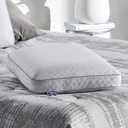 Sealy Essentials Memory Foam Bed Pillow for Pressure Relief, Adaptive Memory Foam Pillow with Washable Knit Cover, Standard, 24 x 16 in x 5 in,White